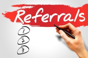 how to get referrals